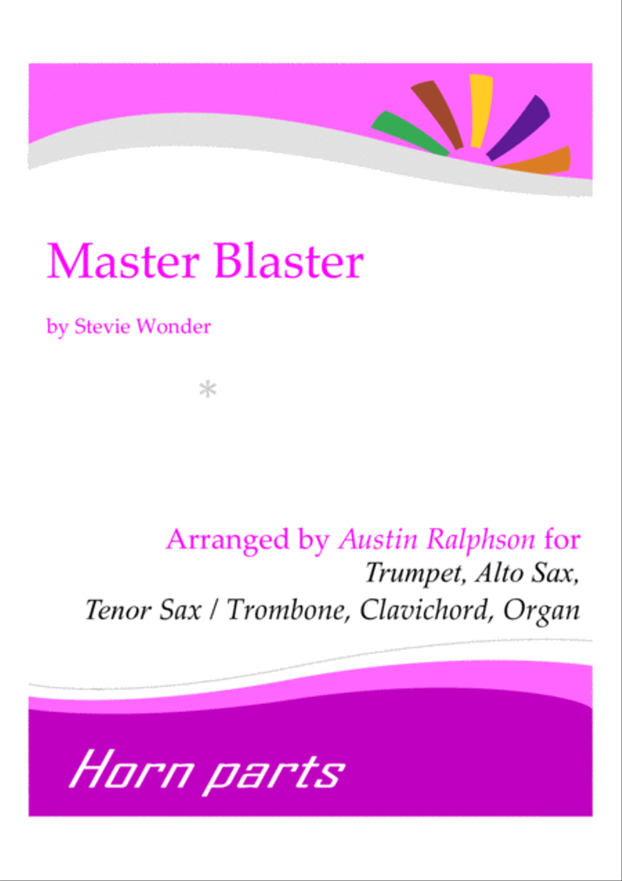 Master Blaster Tenor Saxophone scores gallery preview page 1