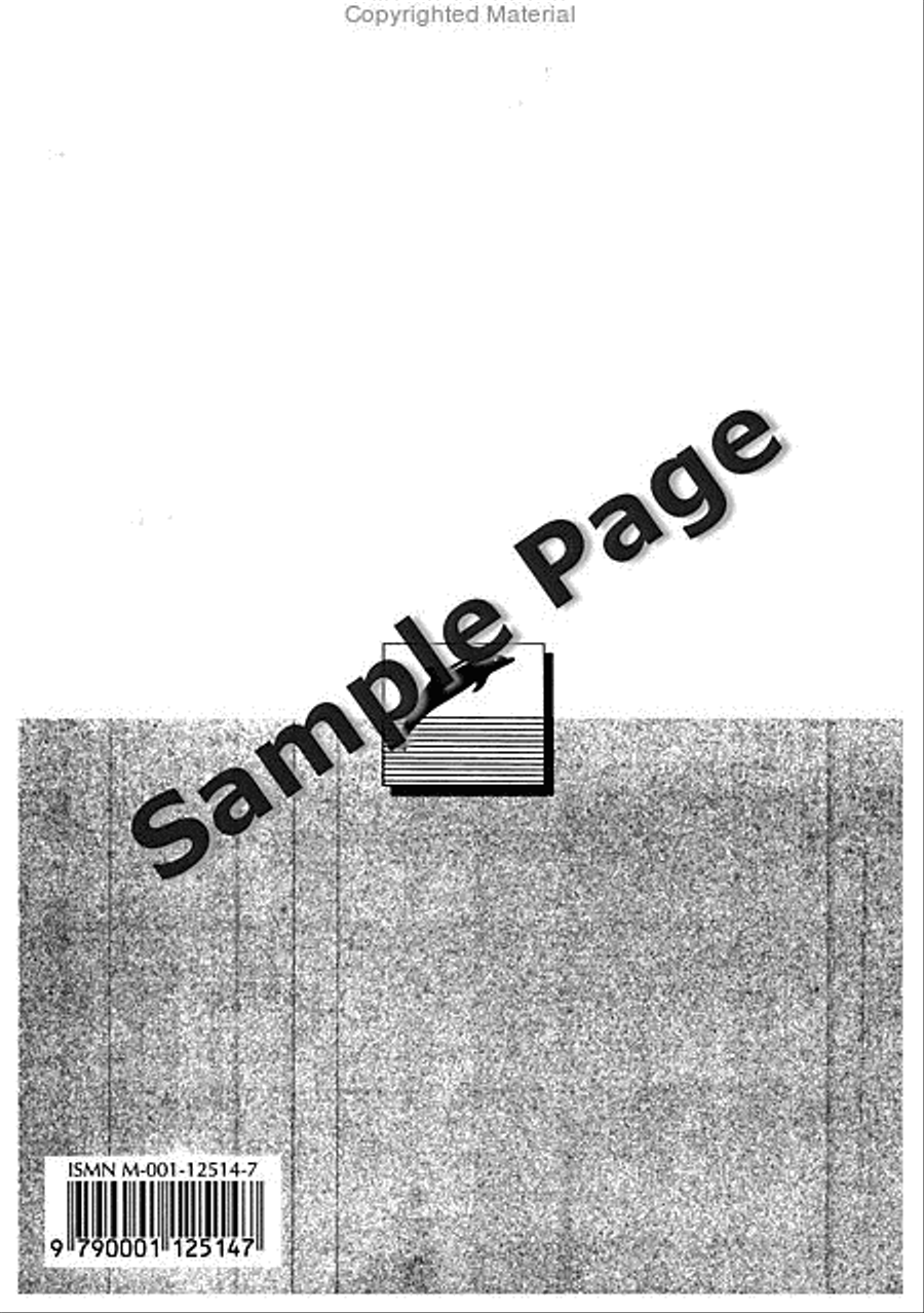 Hoffnung Melody Line Edition 4-Part scores gallery preview page 5