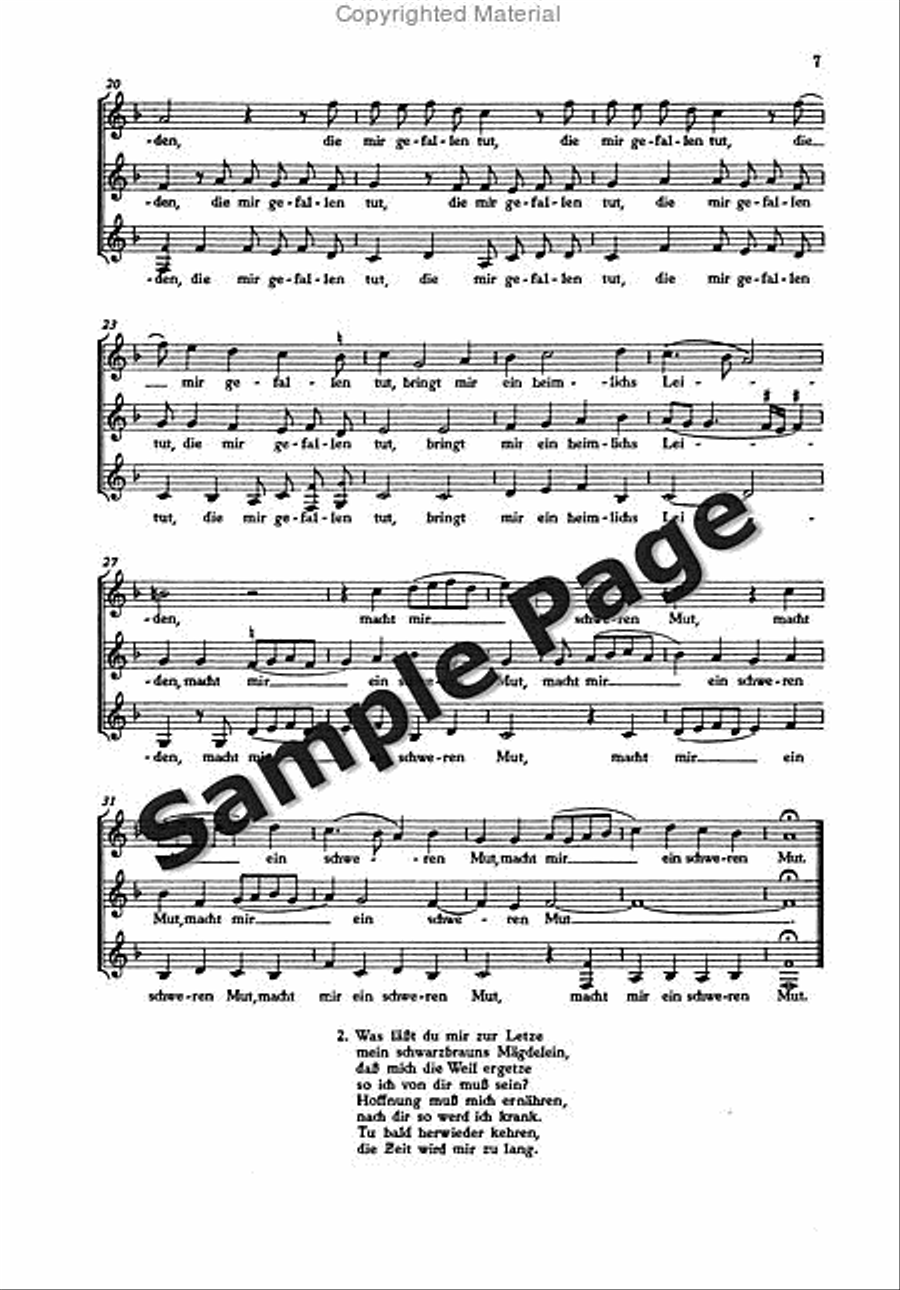 9 Love Madrigals 9 Love Madrigals SSA scores gallery preview page 8