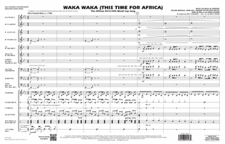 Waka Waka (This Time For Africa) (arr. Matt Conaway) - Conductor Score (Full Score)
