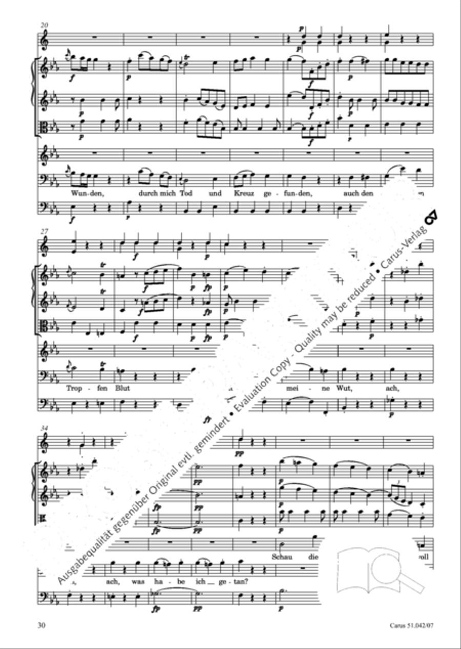 Grabmusik 4-Part scores gallery preview page 31