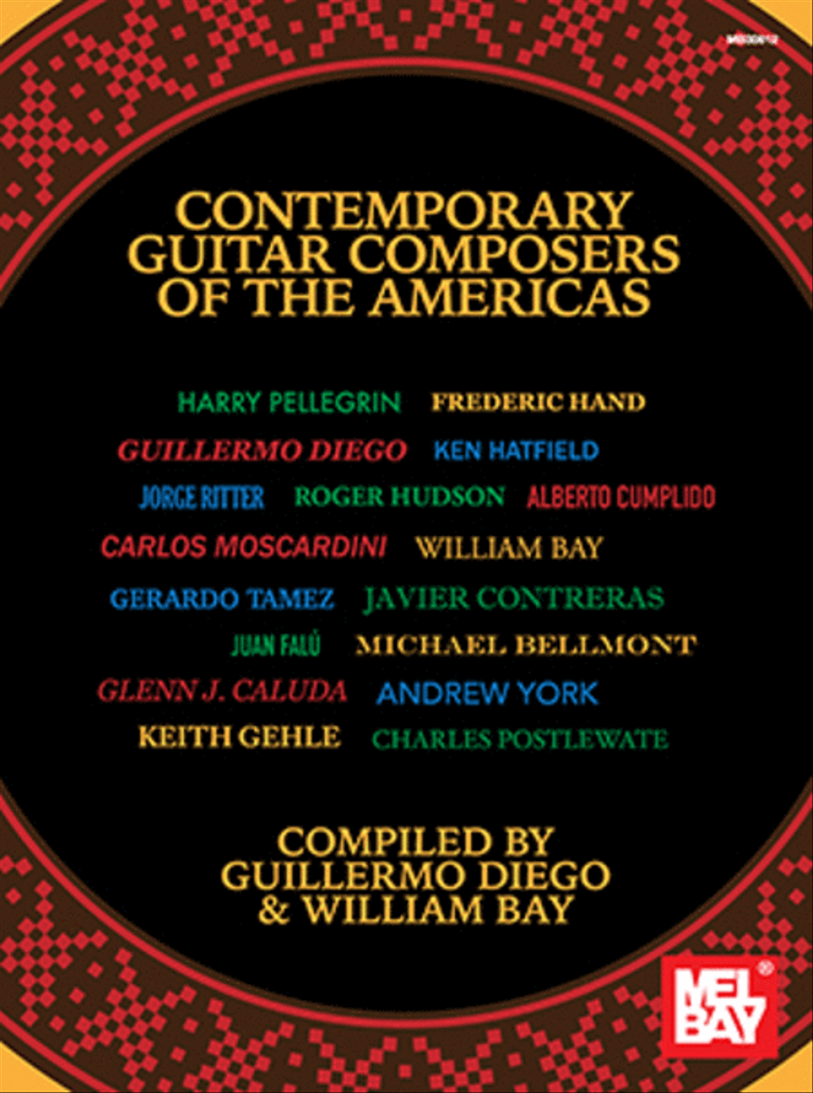 Contemporary Guitar Composers of the Americas Classical Guitar scores gallery preview page 1