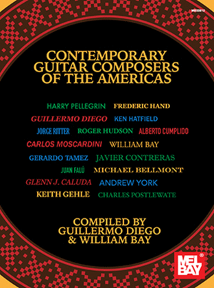 Book cover for Contemporary Guitar Composers of the Americas