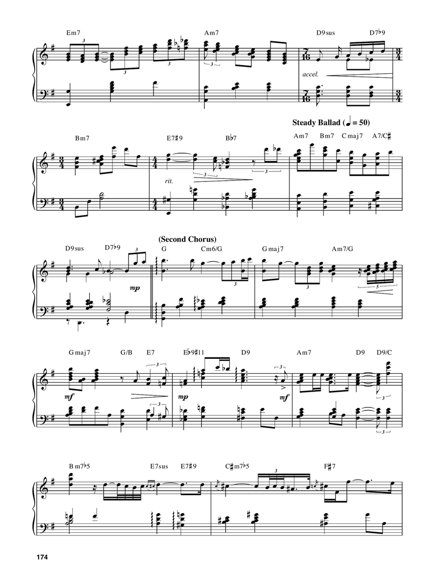In The Wee Small Hours Of The Morning Piano scores gallery preview page 5