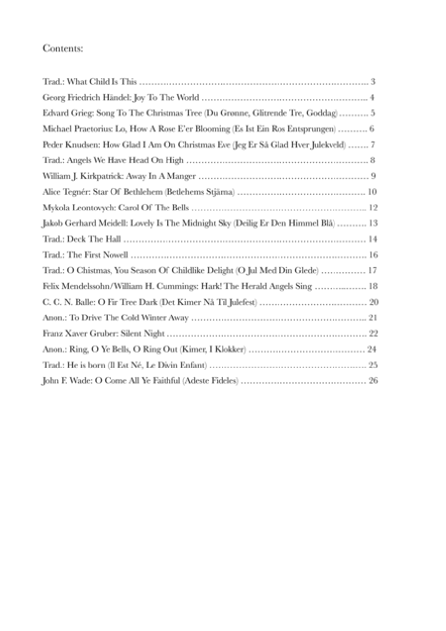 The Christmas Duet Book - 20 Christmas Carols For Two Violas String Duet scores gallery preview page 2