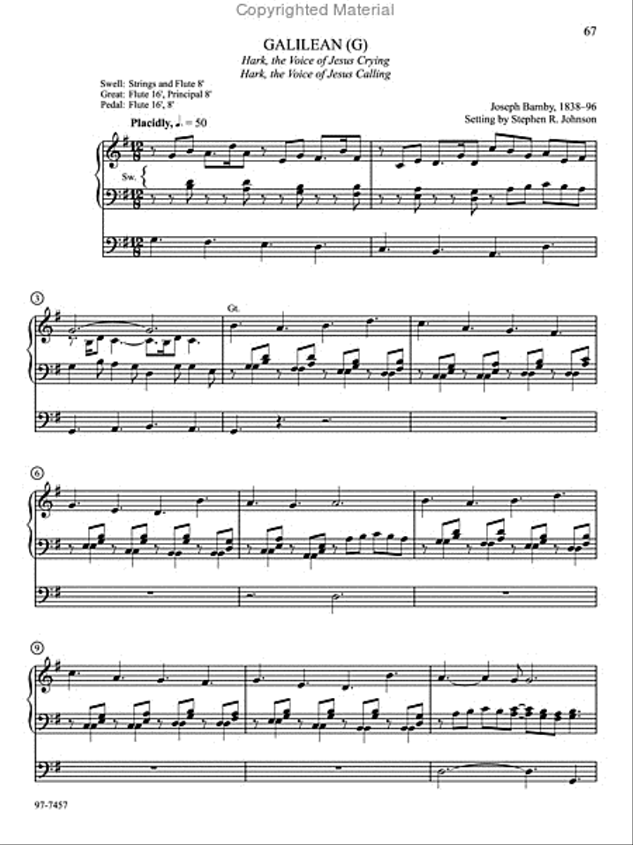 Hymn Prelude Library: Lutheran Service Book, Vol. 4 (FG) Organ scores gallery preview page 6