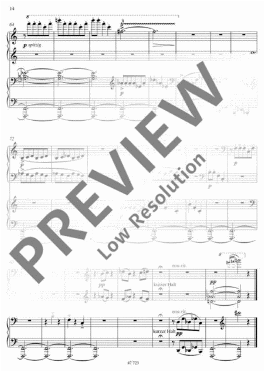 Ironien Piano Duet scores gallery preview page 15