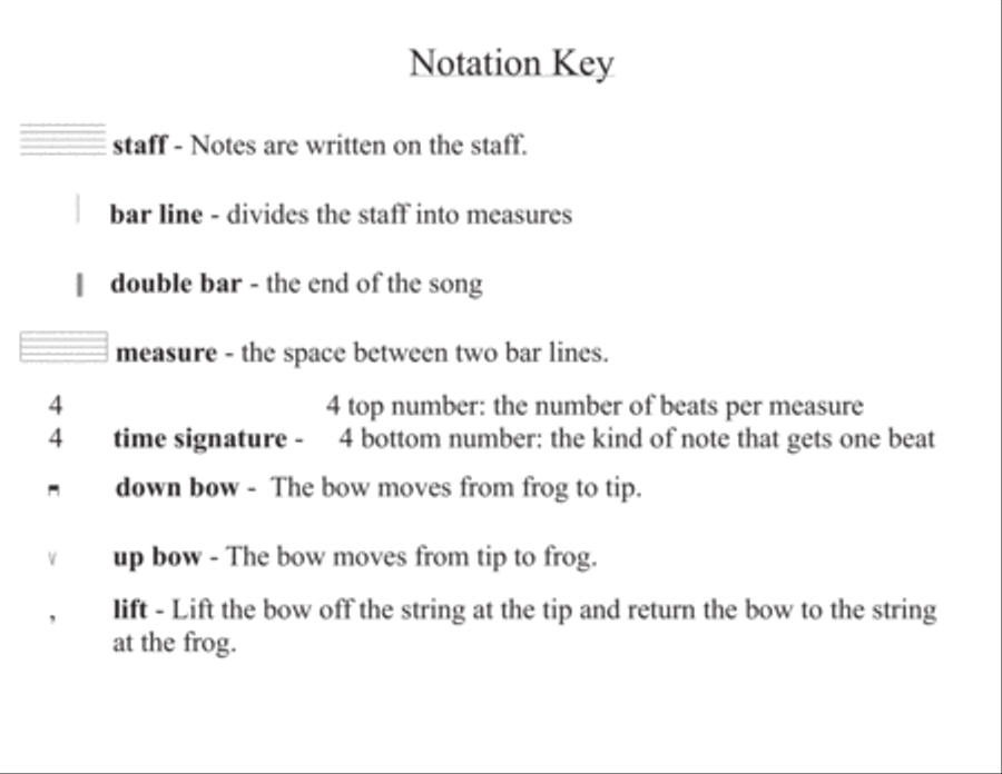 The Concise String Method- Violin Book 0.5 String Orchestra scores gallery preview page 2