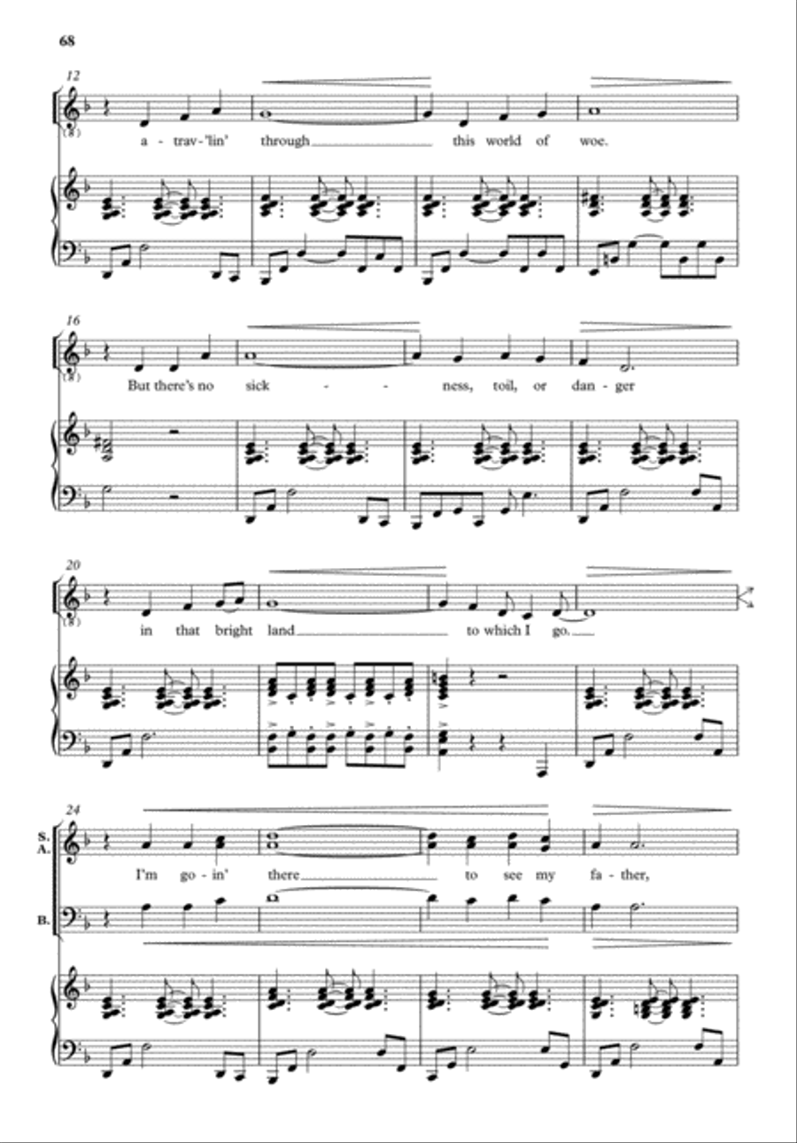 SongStream 2: An American Journey 3-Part scores gallery preview page 20