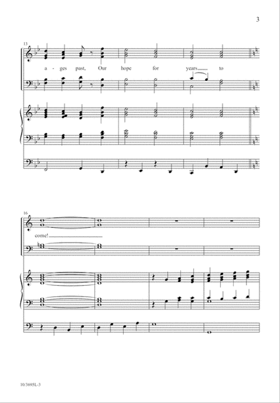 Our Hope for Years to Come SSATBB scores gallery preview page 4