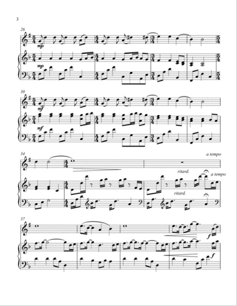 Breath Of Heaven (Mary's Song) Clarinet scores gallery preview page 4