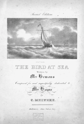 Book cover for The Bird At Sea