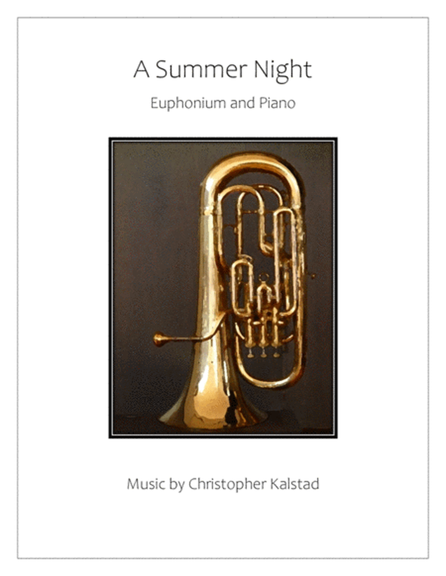 A Summer Night (Euphonium and Piano) image number null