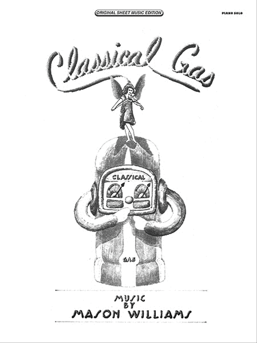 Classical Gas Piano Solo scores gallery preview page 1