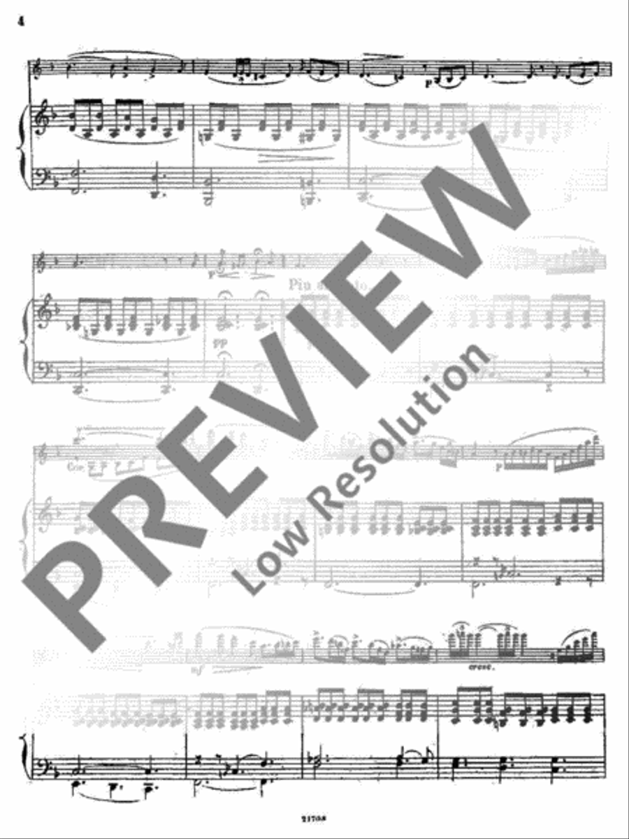 Souvenir du Rigi Flute scores gallery preview page 5