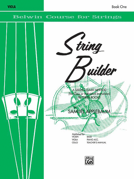 Belwin String Builder, Book Book I Viola