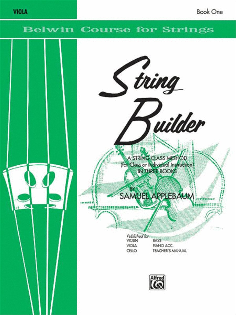String Builder, Book 1 Chamber Orchestra scores gallery preview page 1