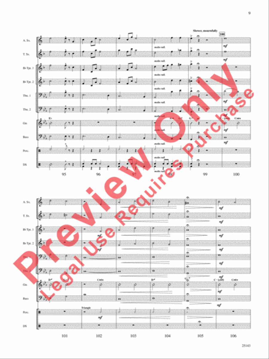 Blow, Gabriel, Blow Blow, Gabriel, Blow Choir scores gallery preview page 10