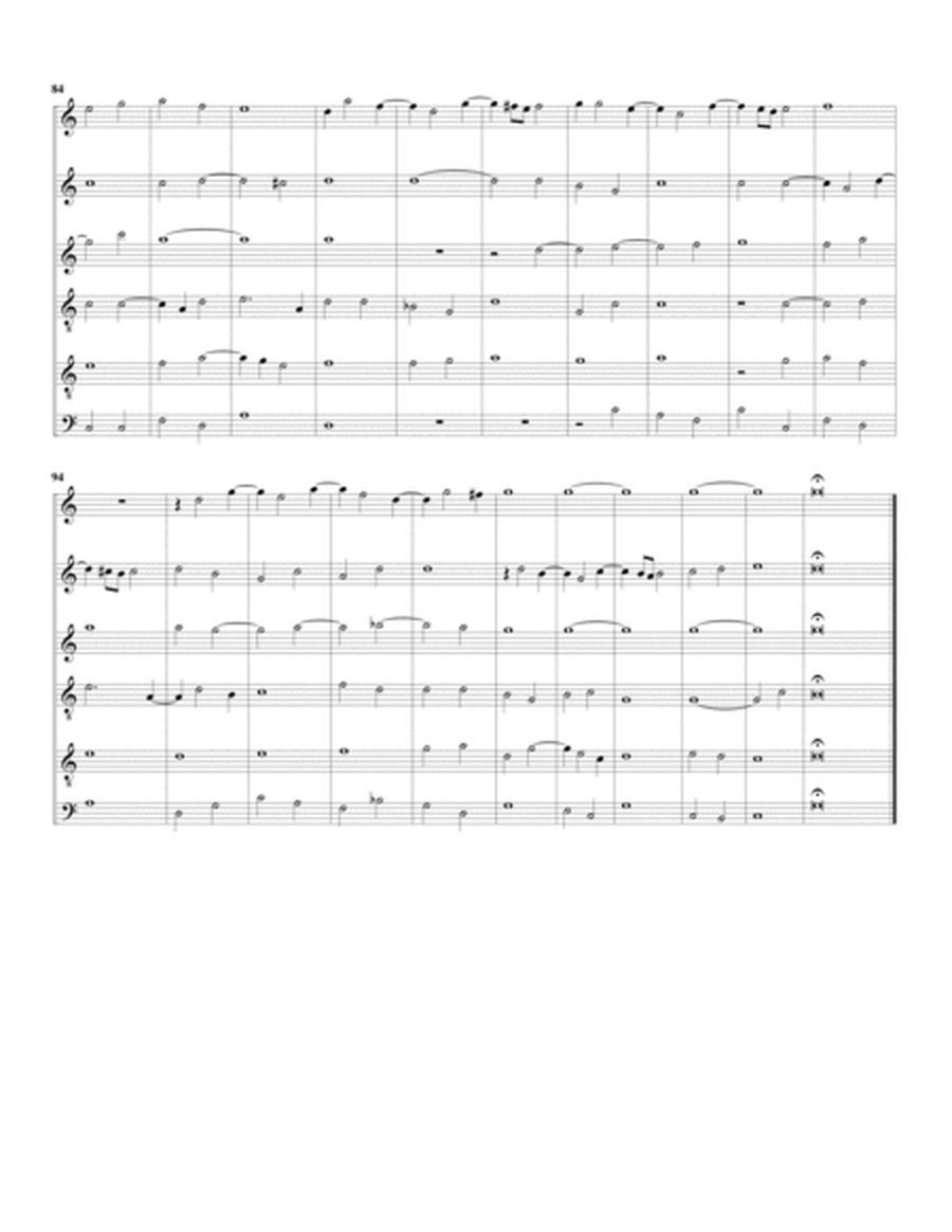 Sonata no.13 a6 (28 Sonate a quattro, sei et otto, con alcuni concerti (1608)) "La Badina" (arrangem