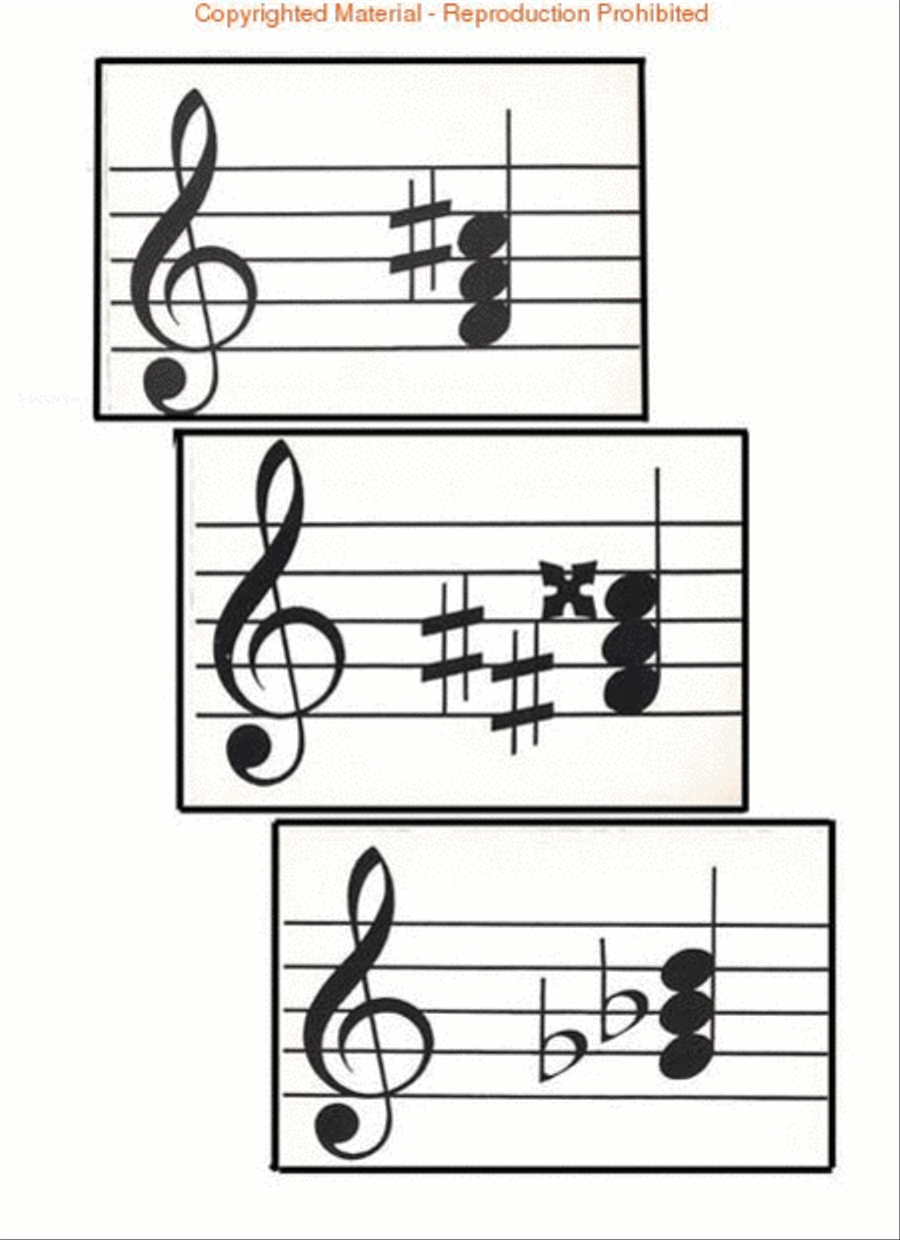 Flash Cards, Augmented Triads, Per Set Piano Method scores gallery preview page 2