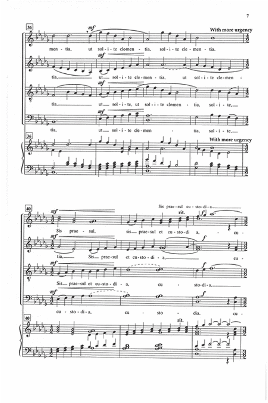 Te Lucis Ante Terminum 4-Part scores gallery preview page 6