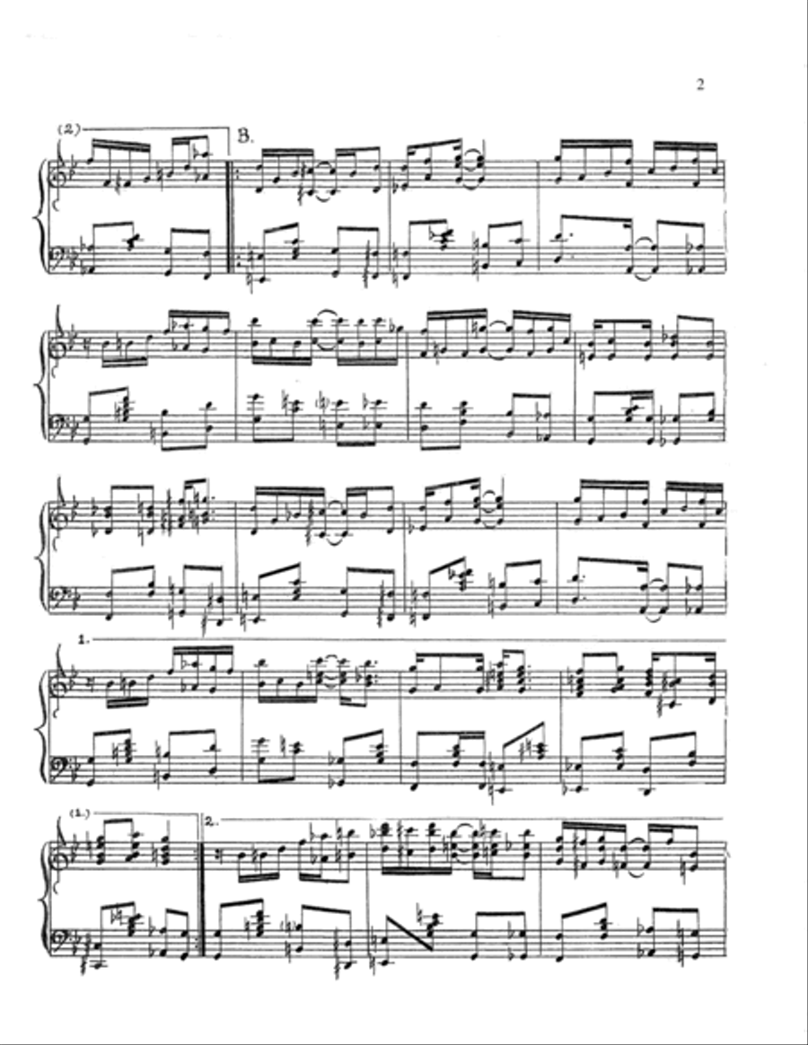 Empty Porches Piano Solo scores gallery preview page 2