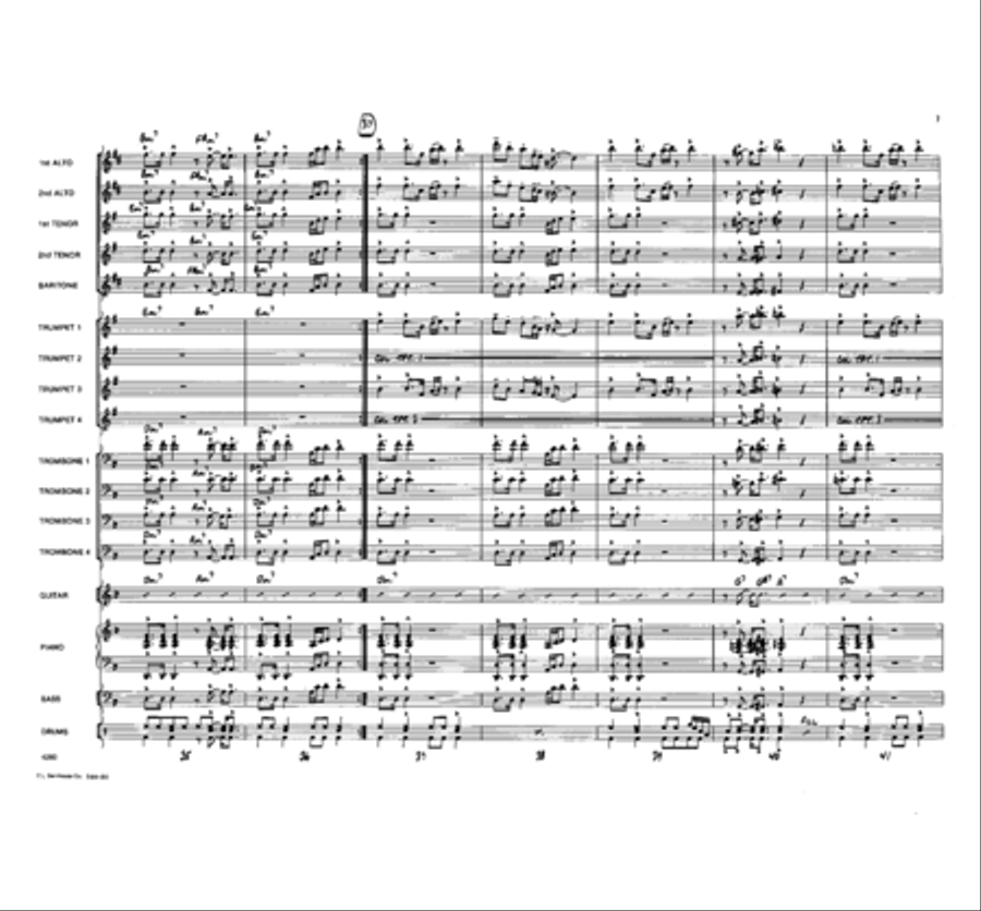 Struttin' Struttin' Jazz Ensemble scores gallery preview page 7