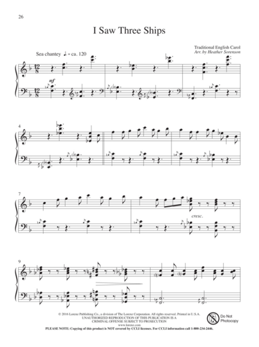Christmas Fantasia Christmas Fantasia Piano Solo scores gallery preview page 14