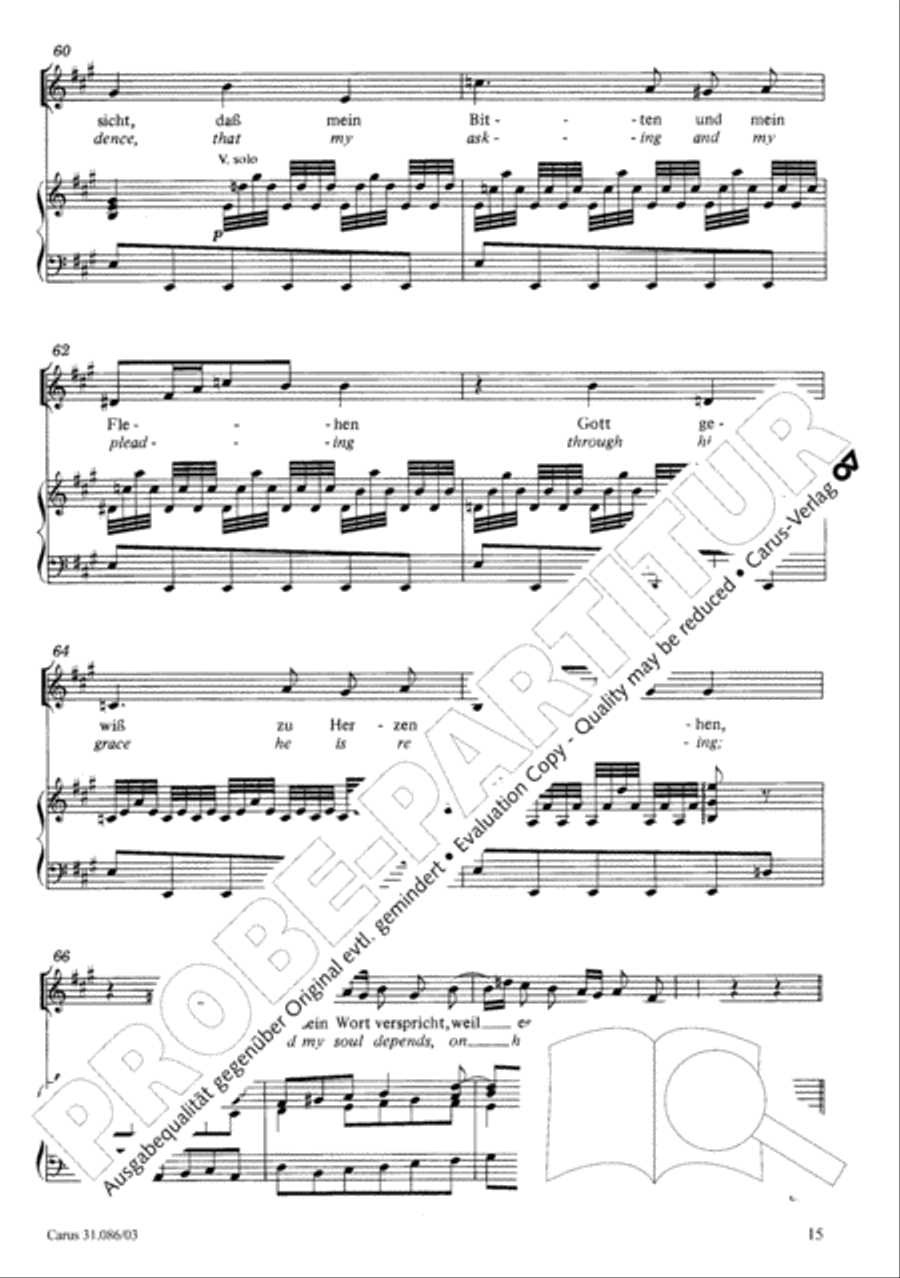 Truly, truly I say to you (Wahrlich, wahrlich, ich sage euch) 4-Part scores gallery preview page 16