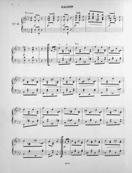 Les Invitations. Walse, Galop et 2 Polka pour le Piano-Forte