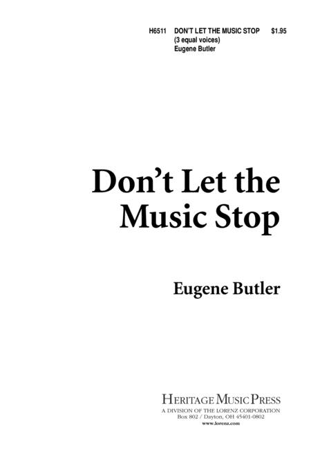Dont Let the Music Stop