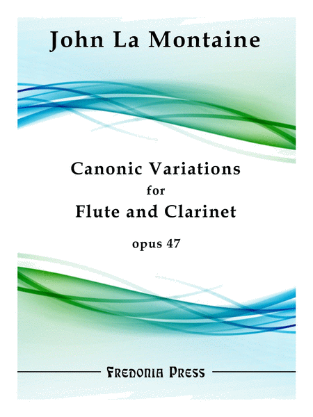 Canonic Variations for Flute and Clarinet, Op. 47