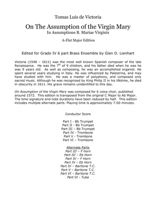 On the Assumption of the Virgin Mary