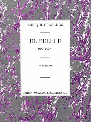 Book cover for Enrique Granados: El Pelele From Goyesca