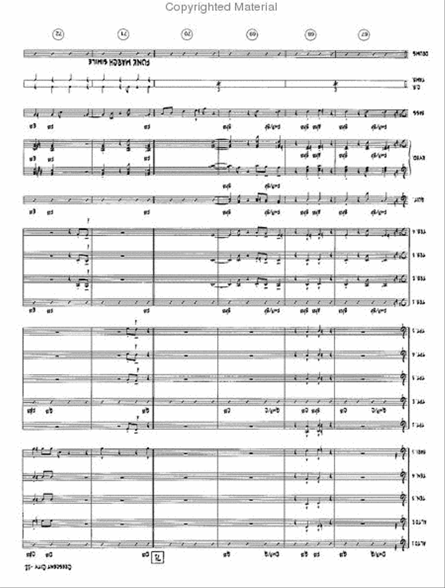 The Crescent City Stomp Jazz Ensemble scores gallery preview page 13