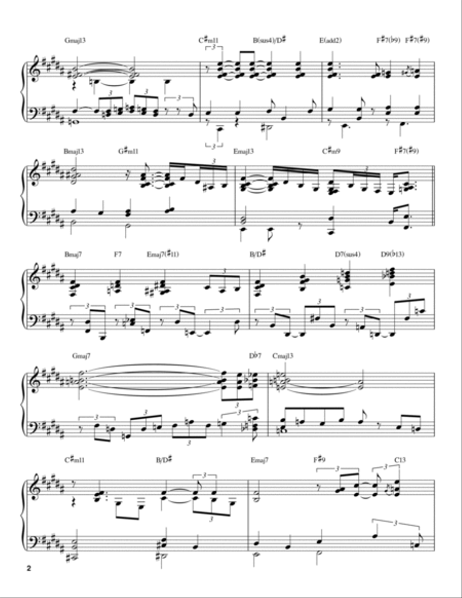Here's That Rainy Day Piano scores gallery preview page 2