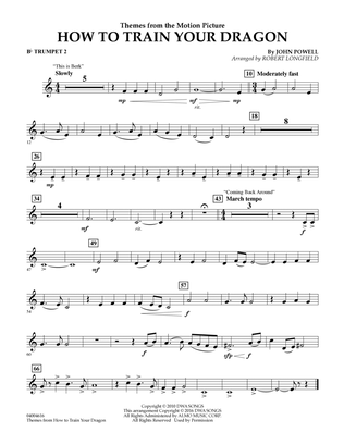 Themes from How to Train Your Dragon - Bb Trumpet 2