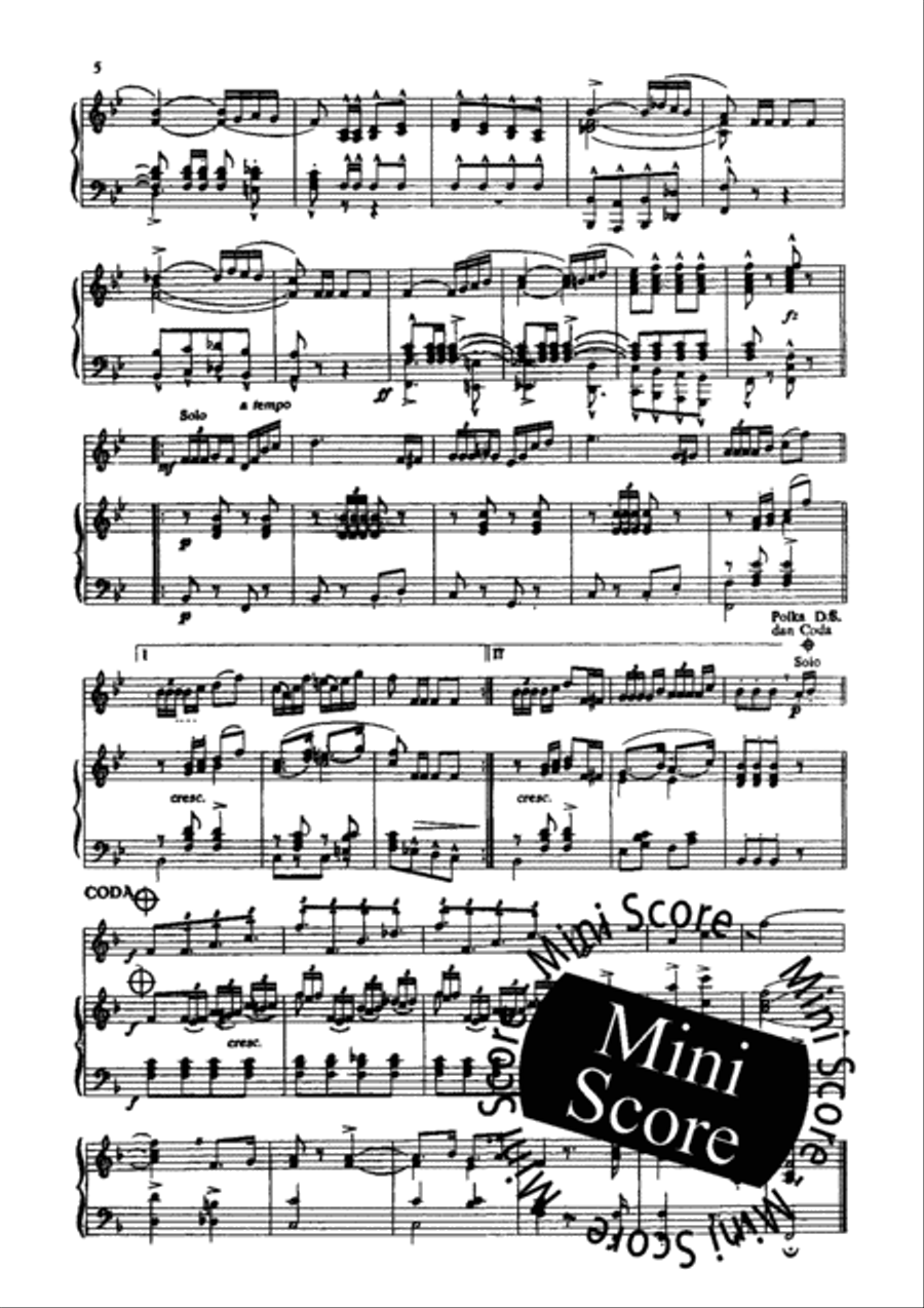 Arjan Polka Fanfare Band scores gallery preview page 6