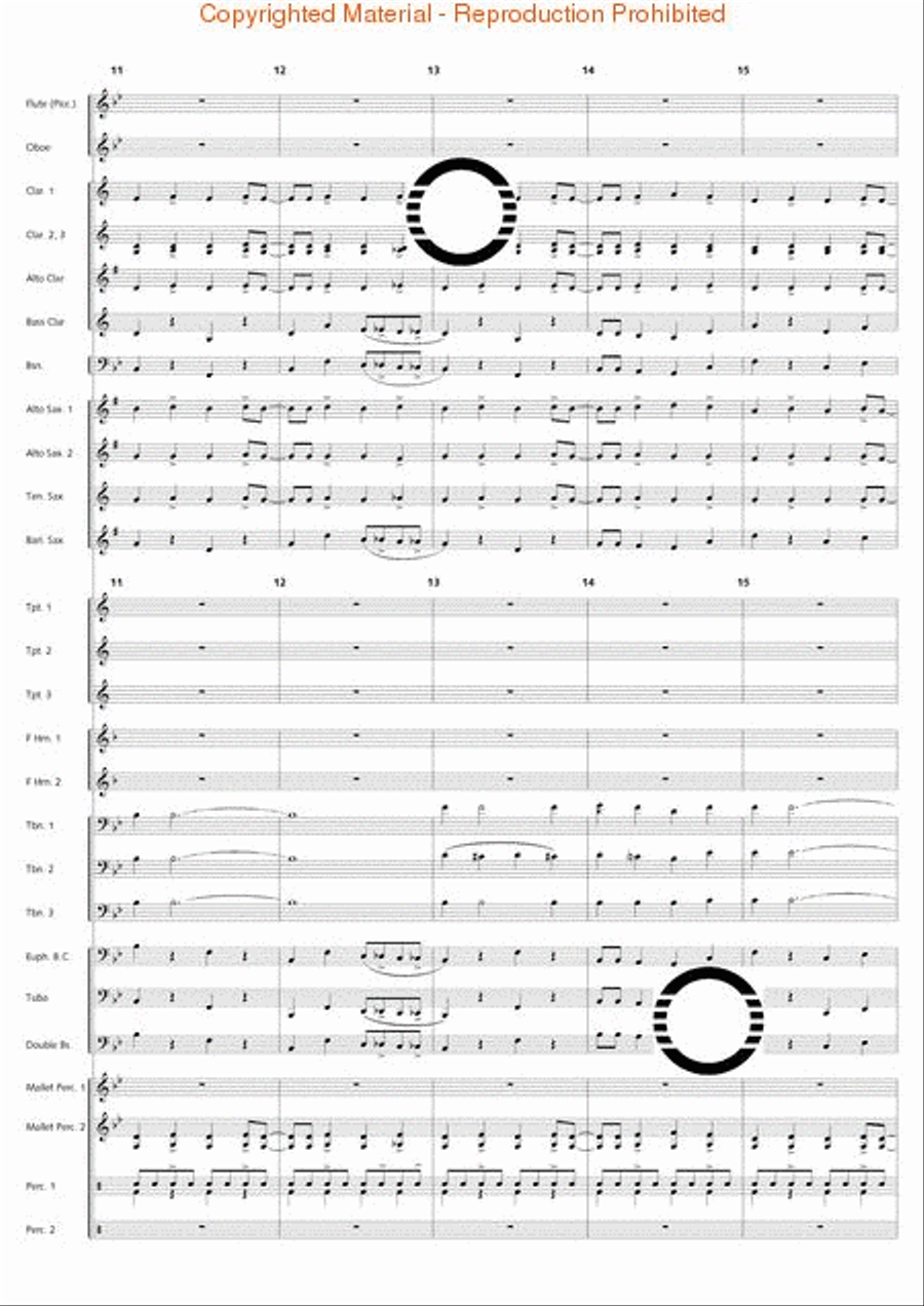 All Aboard! Concert Band scores gallery preview page 4