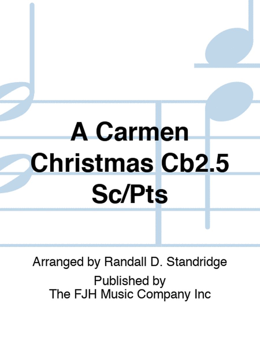 A Carmen Christmas Cb2.5 Sc/Pts