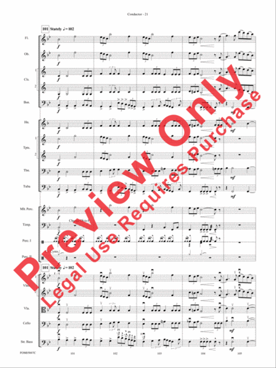 Selections from Star Wars: Episode III Revenge of the Sith Full Orchestra scores gallery preview page 23