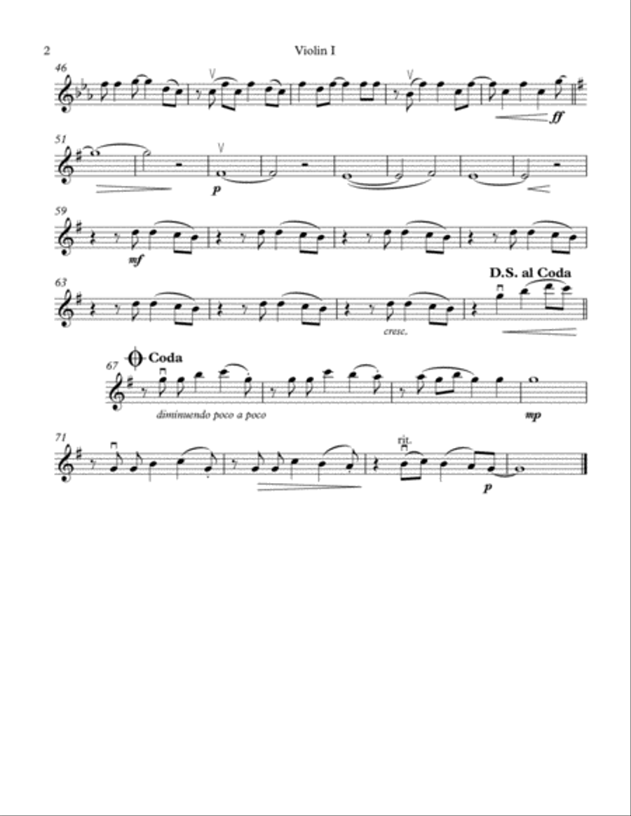 Every Breath You Take String Quartet scores gallery preview page 2