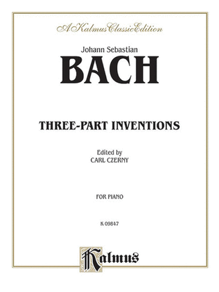 Book cover for Three-Part Inventions