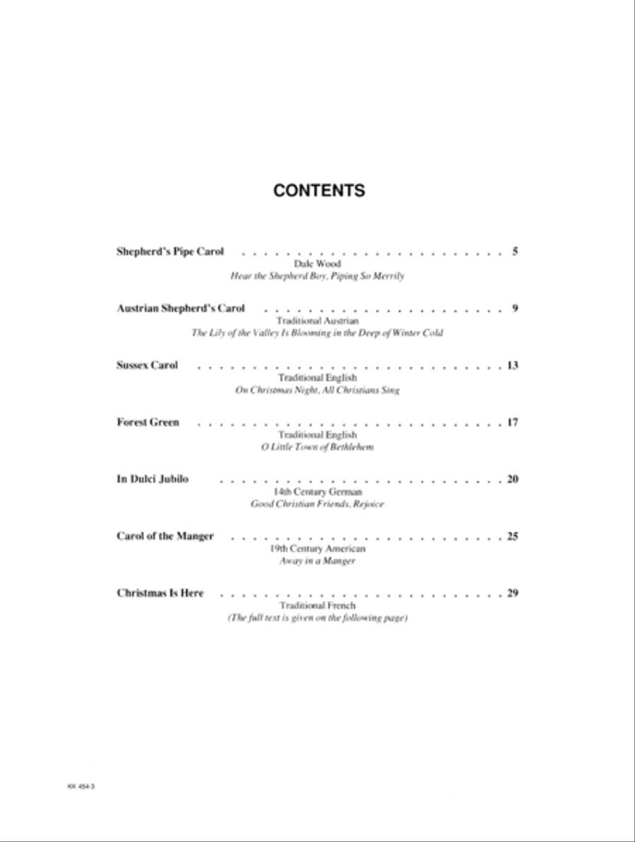 Wood Works for Christmas Organ Solo scores gallery preview page 2