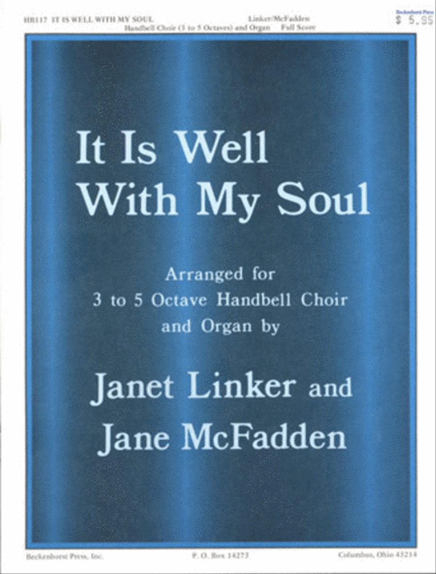 It Is Well with My Soul - full score Handbell Choir scores gallery preview page 1