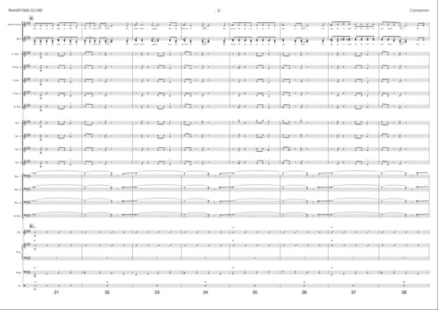 Candyman Jazz Ensemble scores gallery preview page 5