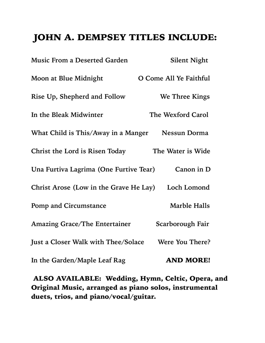 O Come All Ye Faithful (Piano Solo) Piano Solo scores gallery preview page 2