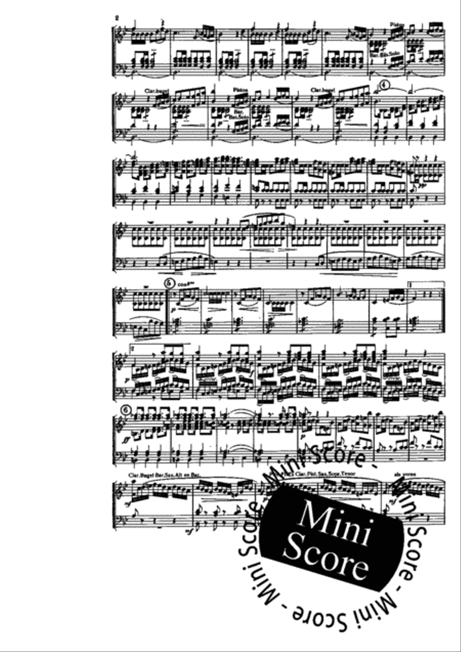 De Beide Blinden van Toledo Concert Band scores gallery preview page 4