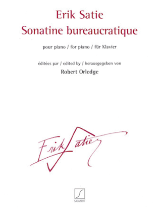 Book cover for Sonatine bureaucratique