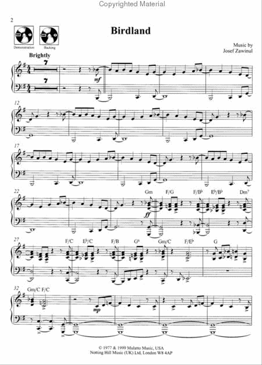 Take the Lead Jazz Piano Solo scores gallery preview page 3